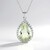 Collana in argento con Ametista Verde