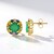 Orecchini in argento con Smeraldo Socoto