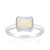 Zilveren ring met een Welo-opaal