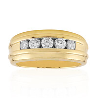Anello in oro con Diamante IF (D)