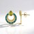 Orecchini in argento con Peridoto