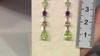 Pendientes en plata con Peridoto