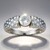 Anello in argento con Zircone