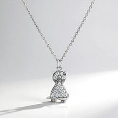 Collana in argento con Zircone