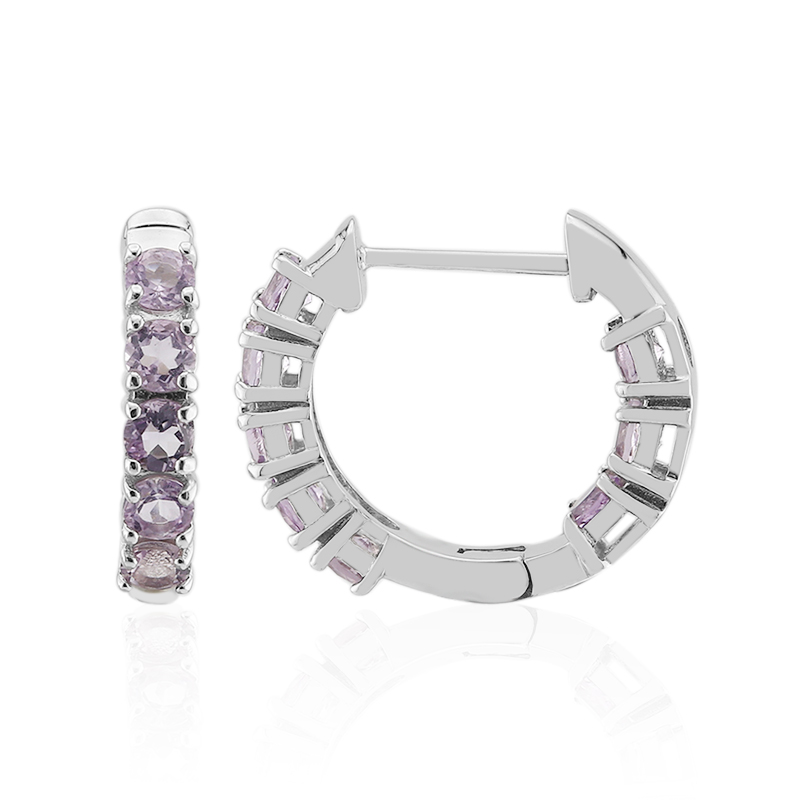 Collana in argento placcato oro con smeraldo colombiano
