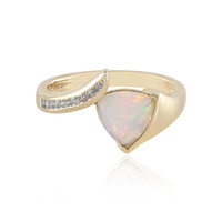 Anello in oro con Opale di Welo AAA (de Melo)
