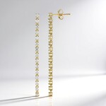 Orecchini in oro con Diamante I3 (H) (de Melo Gold)