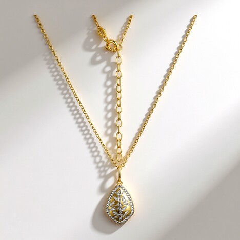 Collana in argento con Zircone (Adela Silber)