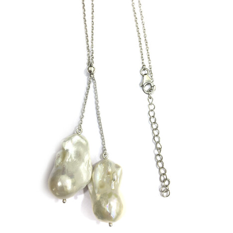Freshwater pearl Silver Necklace