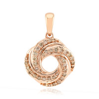 Ciondolo in oro con Diamante Rose de France SI1 di Argyle