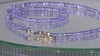 Collier en argent et Tanzanite