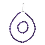 Amethyst-Silberset
