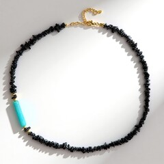 Collana in argento con Amazzonite