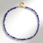Collana in argento con Tanzanite