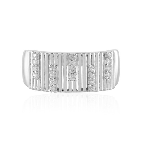 Anillo en plata con Zircón (de Melo Essence)