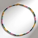 Collana in argento con Tormalina