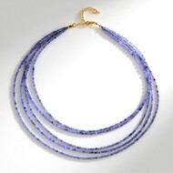 Collar en plata con Tanzanita
