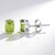Orecchini in argento con Peridoto