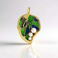 Ciondolo in argento con Perla d'Acqua Dolce Bianca (Adela Silber)