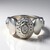 Bague en argent et Topaze blanche (MONOSONO COLLECTION)