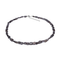 Collier en argent et Pierre de lune argent