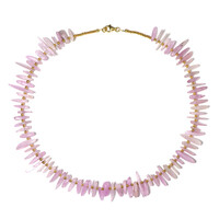 Collana in argento con Kunzite (Riya)