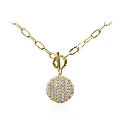 Collana in oro con Diamante I1 (H) (CIRARI)