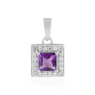 Uruguay-Amethyst-Silberanhänger