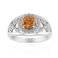 Anello in argento con Sfalerite (Remy Rotenier)