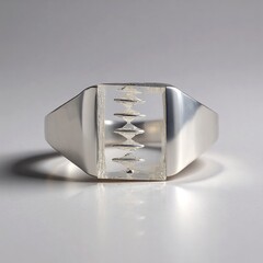 Anello in argento con Quarzo Bianco