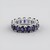 Bague en argent et Iolite
