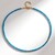 Collana in argento con Apatite Blu Neon