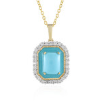 Ciondolo in argento con Turchese Sleeping Beauty