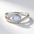 Anello in argento con Opale Australiano