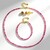 Parure in argento con Tormalina Rosa Nigeriana