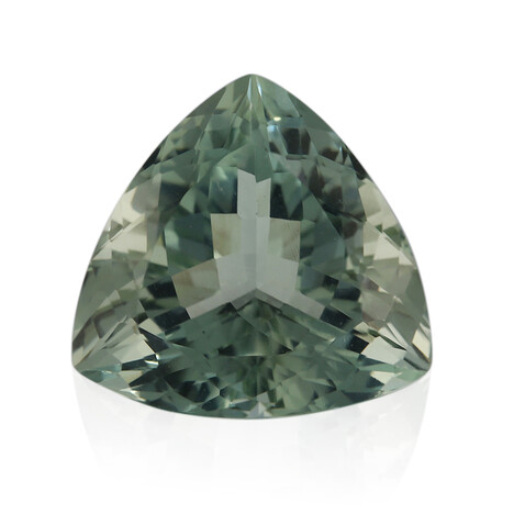 Piedra preciosa con Amatista verde de Santa Lucía