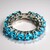 Anello in argento con Topazio Paraiba