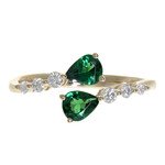 AAA-Kenianischer Tsavorit-Goldring (CIRARI)