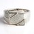 Anello in argento con Topazio Bianco