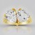 Anello in argento con Topazio Bianco