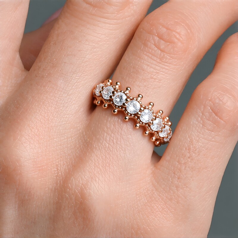 Zirkon-Silberring (Dallas Prince Designs)