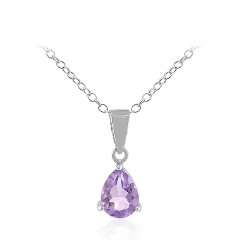 Amethyst-Silberhalskette