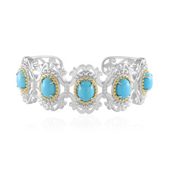 Bracciale in argento con Turchese Sleeping Beauty (Dallas Prince Designs)
