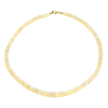 Collana in oro con Opale di Welo