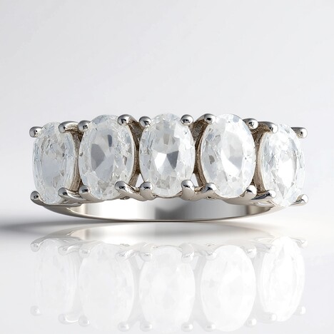Anello in argento con Zircone