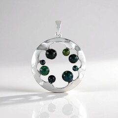 Ciondolo in argento con Opale Mezezo (de Melo Essence)