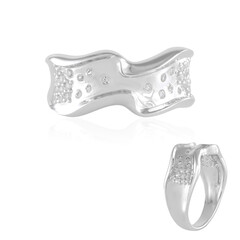 Bague en argent et Zircon (de Melo Essence)