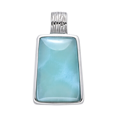 Colgante en plata con Larimar