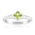 Bague en argent et Sphène