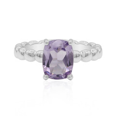 Zilveren ring met een lavendel amethist